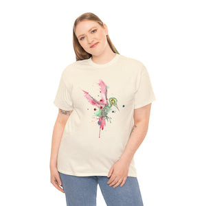 Hummingbird Skeleton Unisex Heavy Cotton Tee