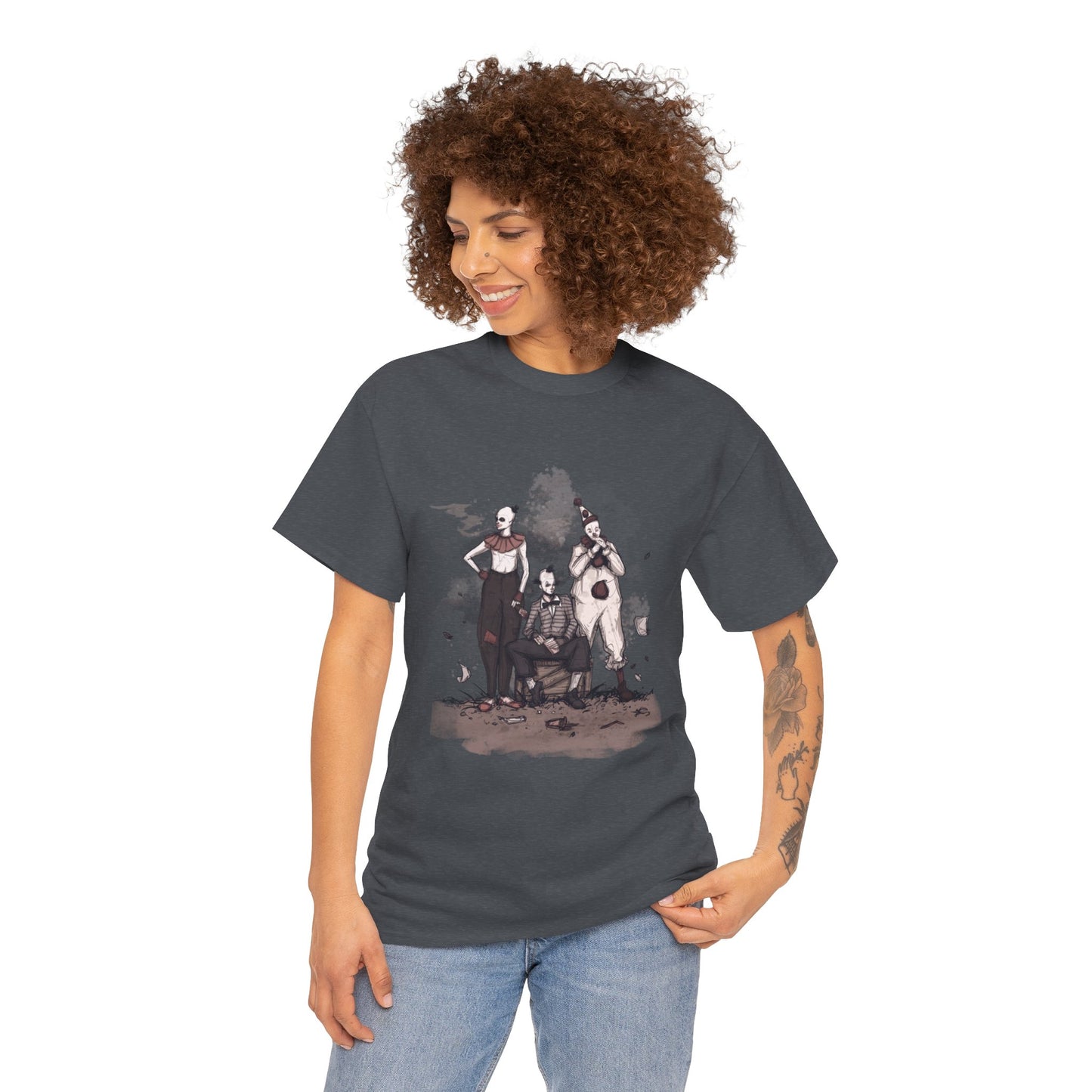 Retro Circus Unisex Heavy Cotton Tee