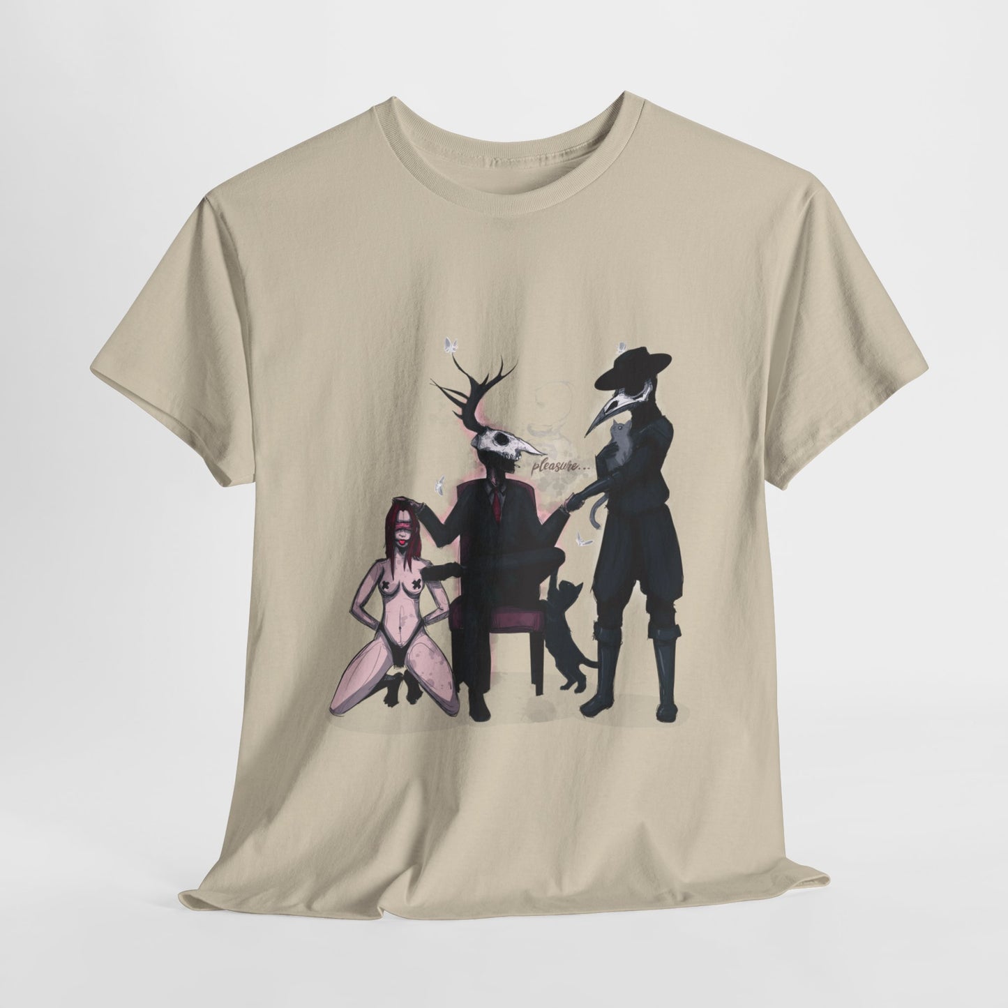 Deer Daddy / Nocturnal Unisex Heavy Cotton Tee