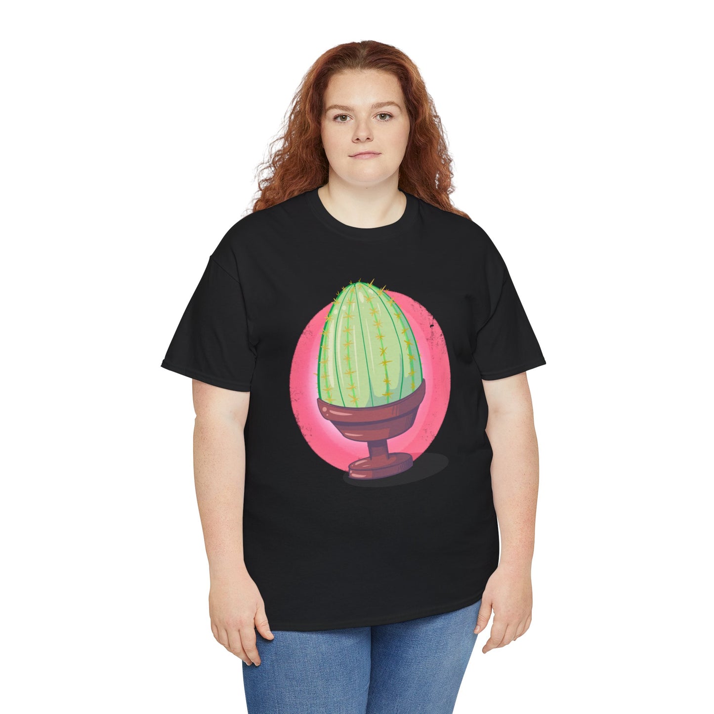 Cactus Plug Unisex Heavy Cotton Tee
