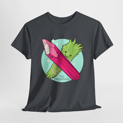 No Negativity Unisex Heavy Cotton Tee