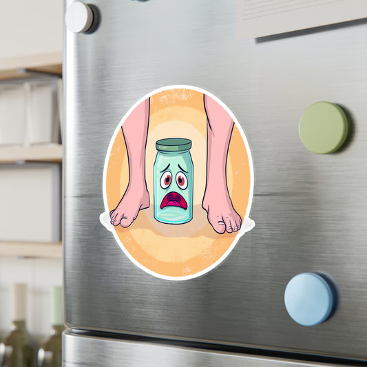 Brave Little Jar Kiss-Cut Vinyl Decal