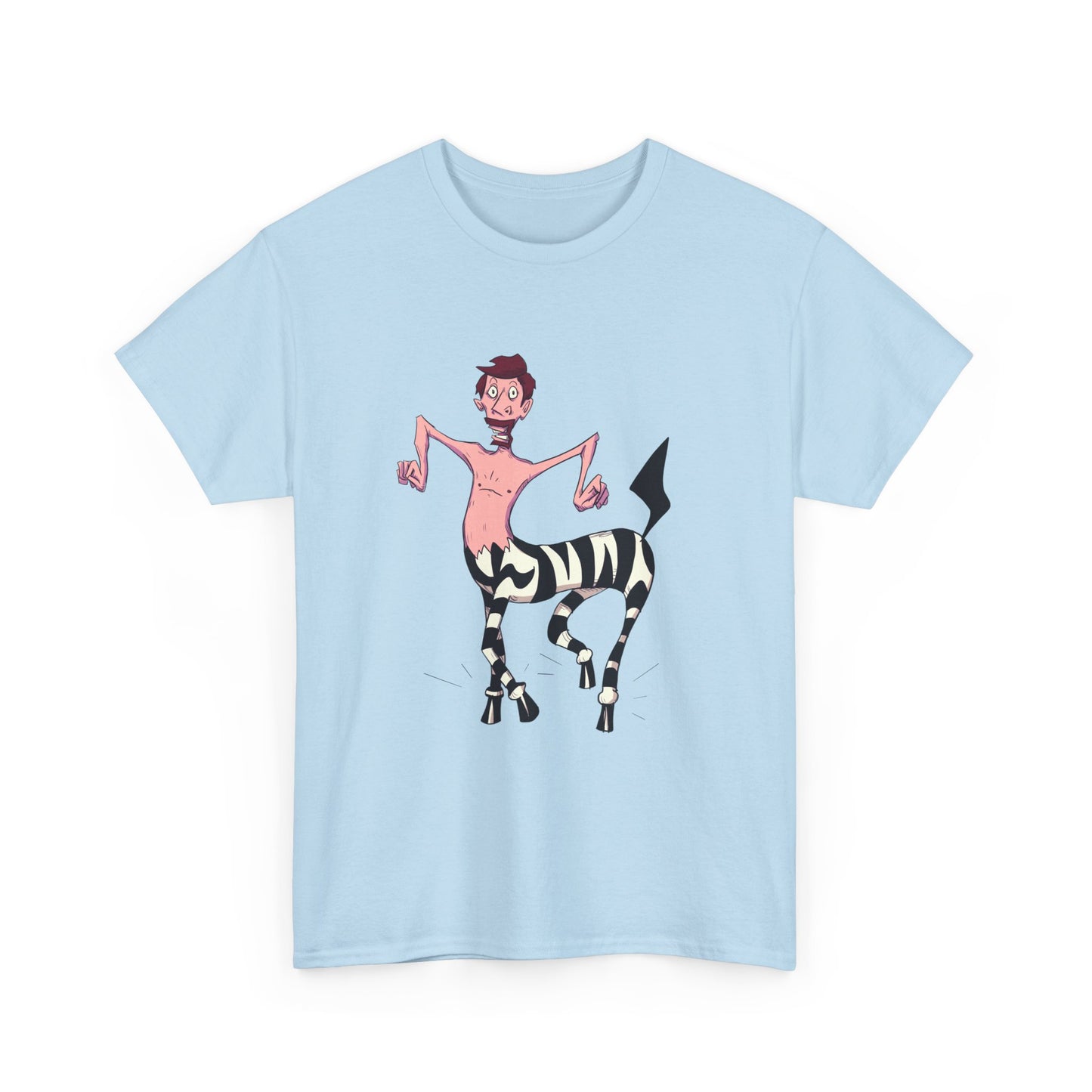 Zebras in America Unisex Heavy Cotton Tee