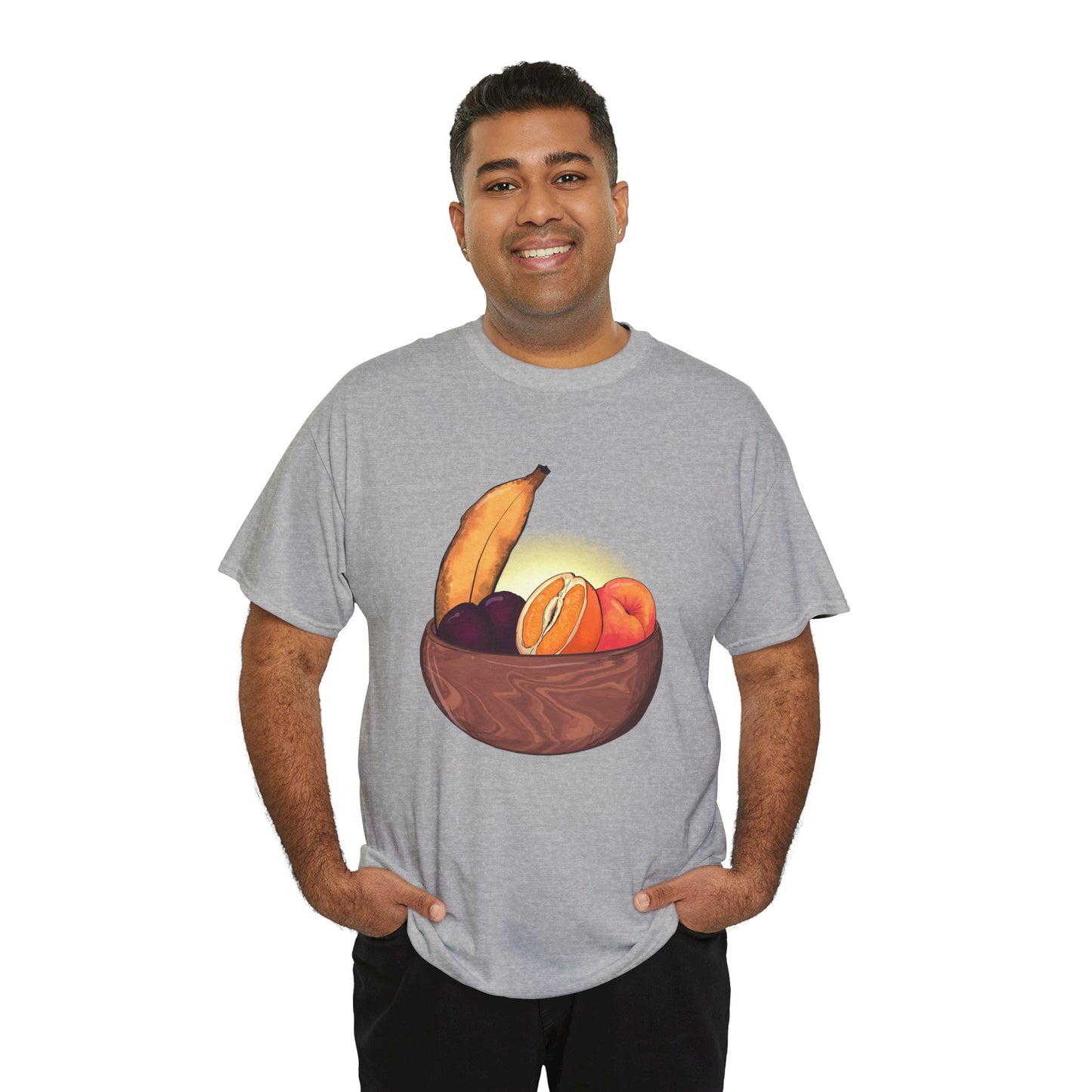 Adult Fruit Basket Unisex Heavy Cotton Tee