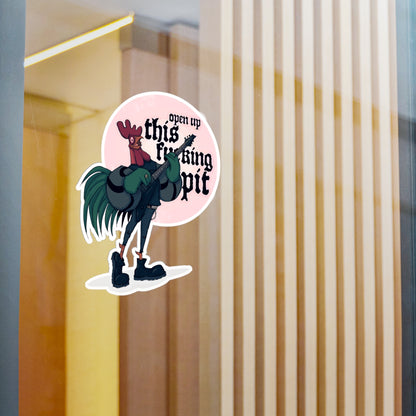 Band Of Metal Men Kiss-Cut Vinyl Decal