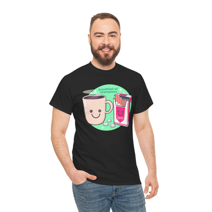 Breakfast of Champions Unisex Heavy Cotton Tee
