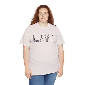 Love Is Death Unisex Heavy Cotton Tee