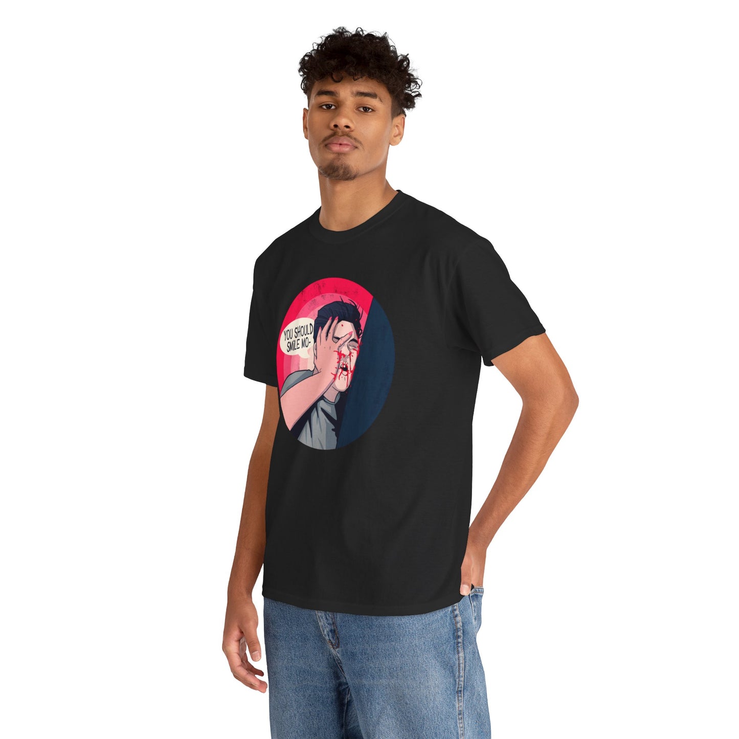 Smile Unisex Heavy Cotton Tee