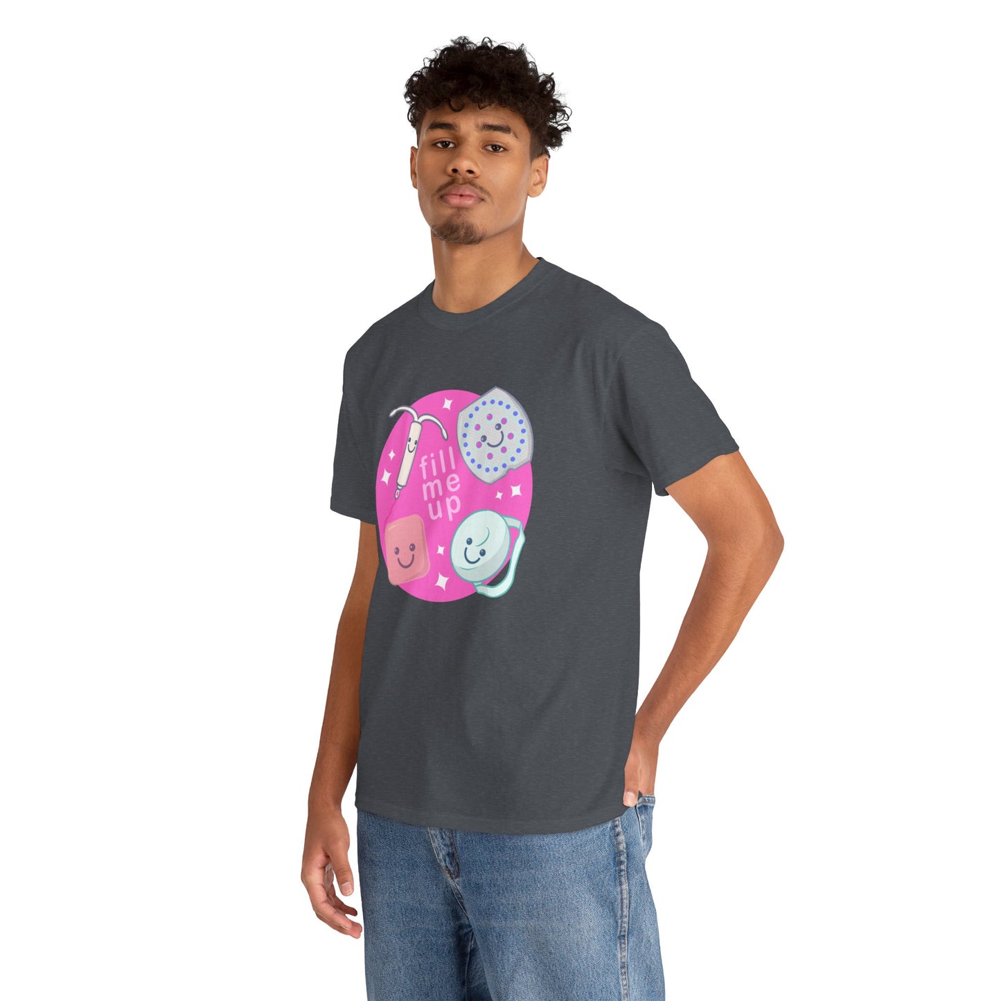 Fill Me Up Unisex Heavy Cotton Tee