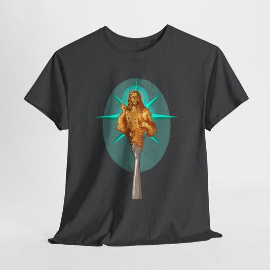 He Is Resin Unisex Heavy Cotton Tee