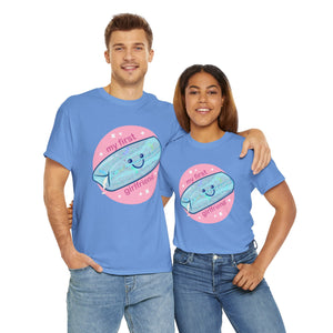 My First Girlfriend Unisex Heavy Cotton Tee