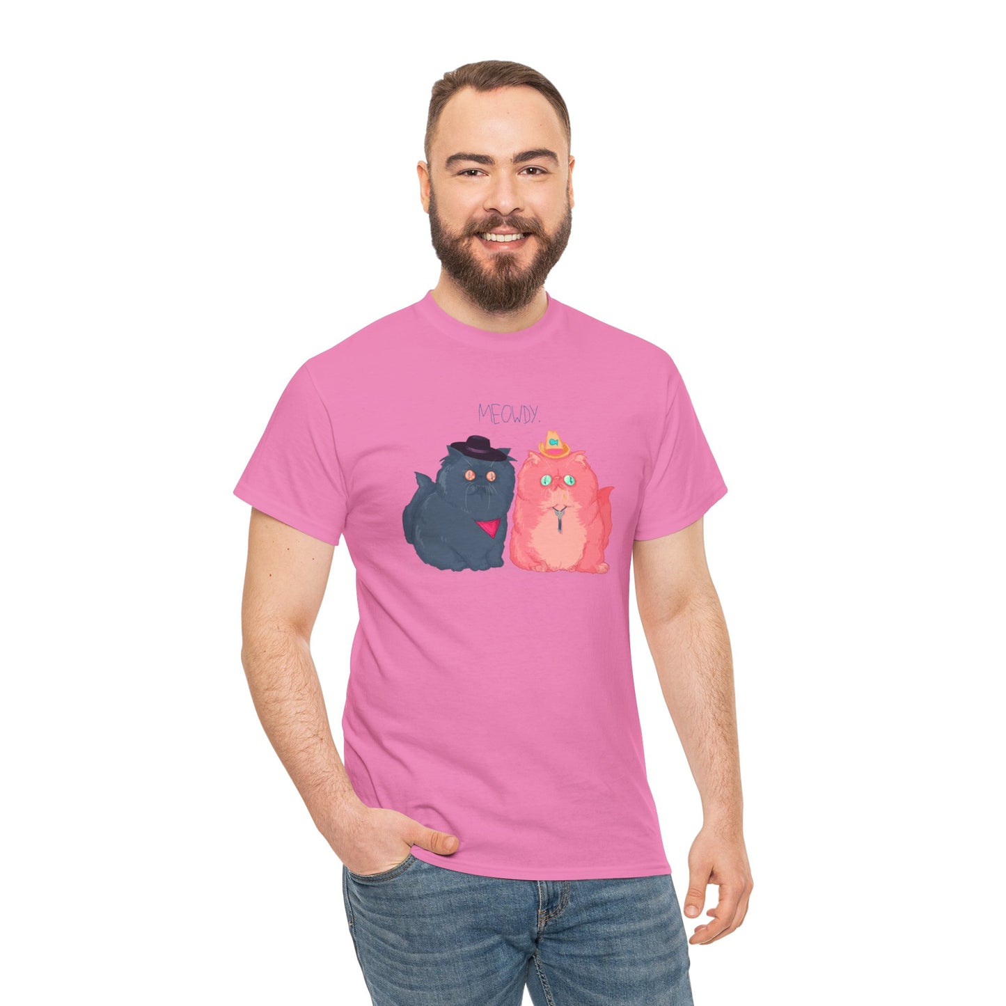 Meowdy Unisex Heavy Cotton Tee