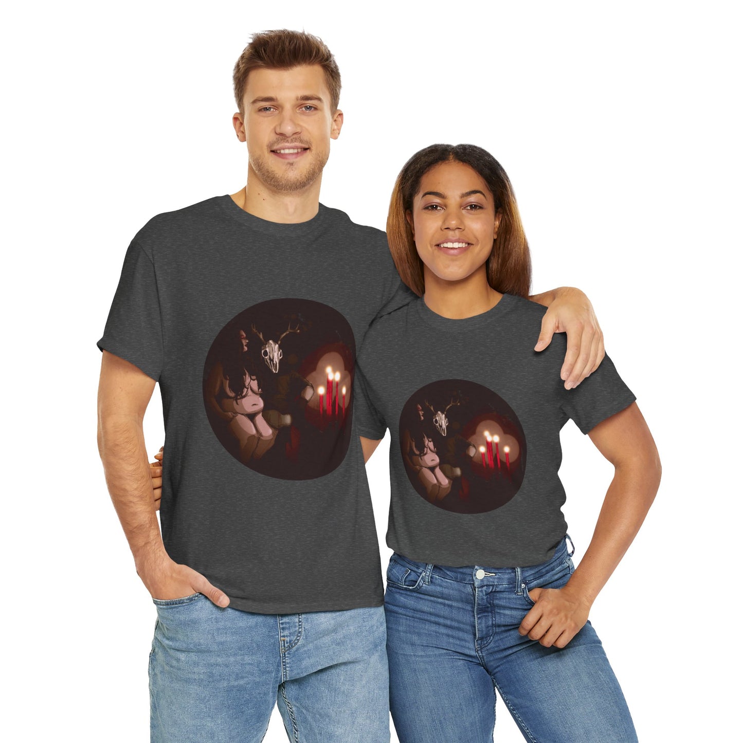 Deer Daddy Series 9: Candlelight Unisex Heavy Cotton Tee