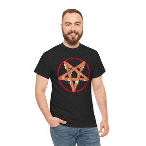 Mozzarella Stick Pentagram Unisex Heavy Cotton Tee