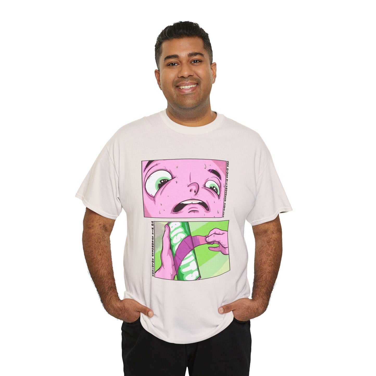 Biscuit Battle Unisex Heavy Cotton Tee