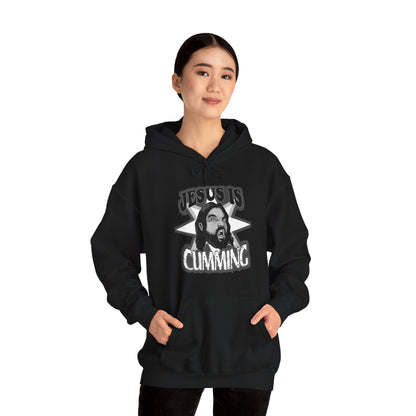 Jesus Is Cumming Unisex Heavy Blend Hooded Sweatshirt