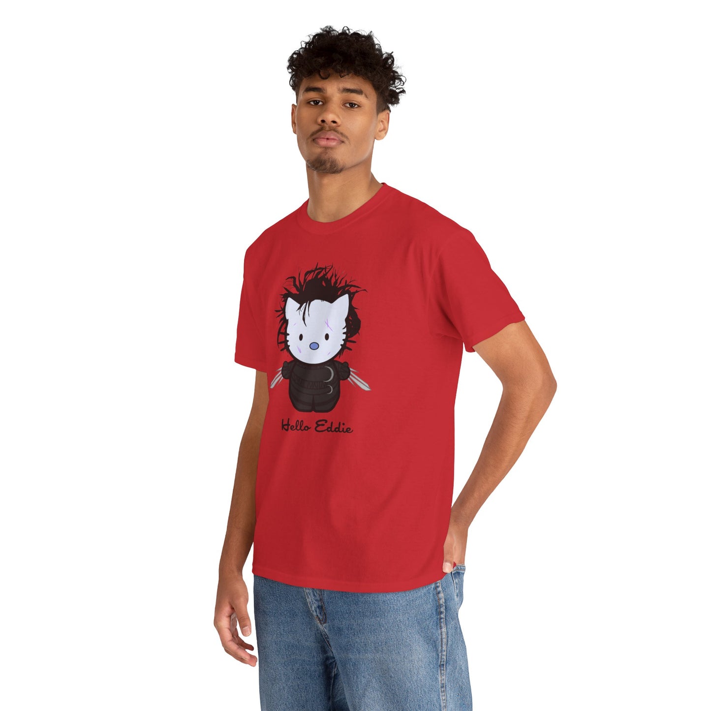 Hello Eddie Unisex Heavy Cotton Patreon Tee