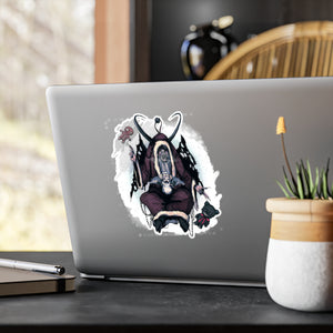 Krampus Baphomet Kiss-Cut Vinyl Decal