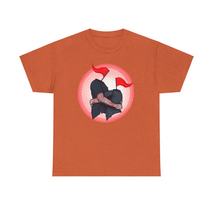Red Flags Unisex Heavy Cotton Tee