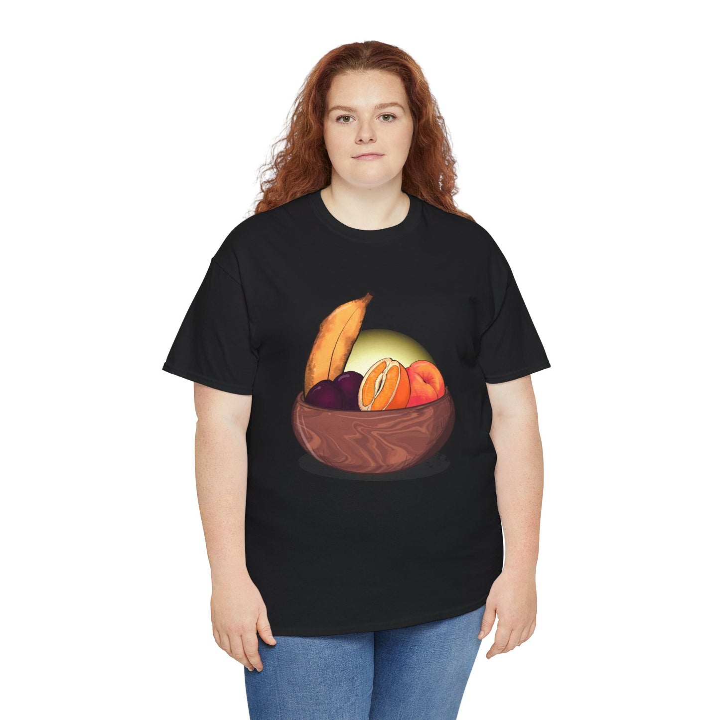 Adult Fruit Basket Unisex Heavy Cotton Tee