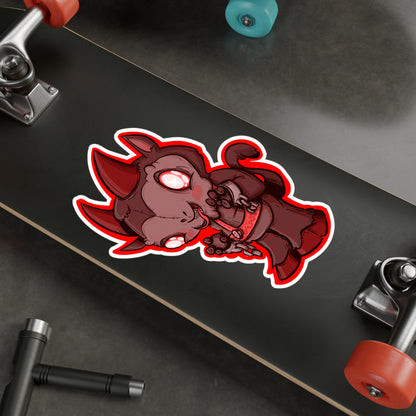 Plushie Krampus Kiss-Cut Vinyl Decal