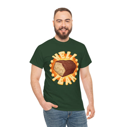 Banana Bread At Work Unisex Heavy Cotton Tee