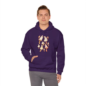 Spooky Mushrooms Unisex Heavy Blend Hooded Sweatshirt