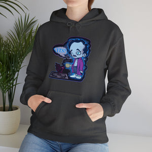 Edgar Allen Ghost Unisex Heavy Blend Hooded Sweatshirt