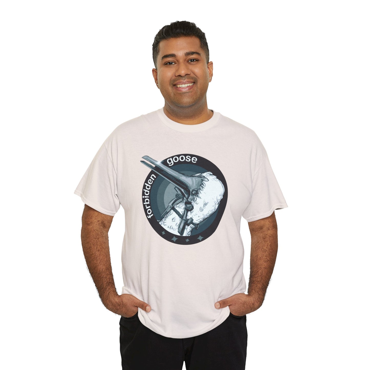 Forbidden Goose Unisex Heavy Cotton Tee