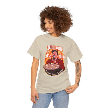 Deviled Eggs Unisex Heavy Cotton Tee