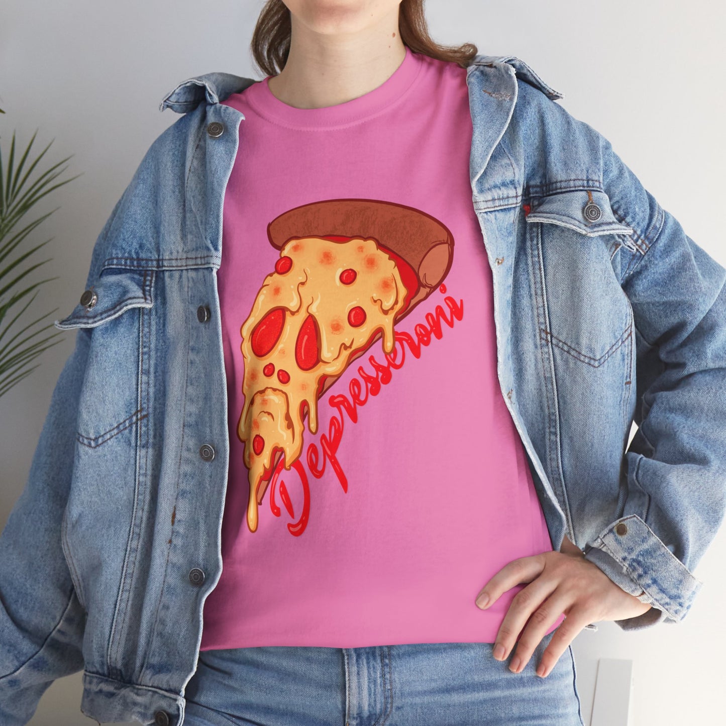 Depresseroni Unisex Heavy Cotton Tee