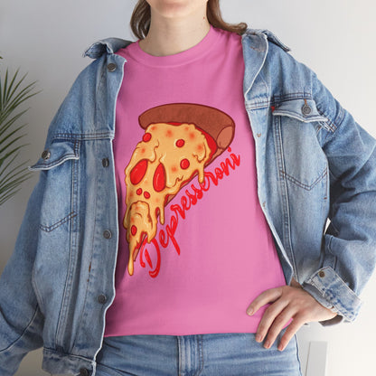 Depresseroni Unisex Heavy Cotton Tee