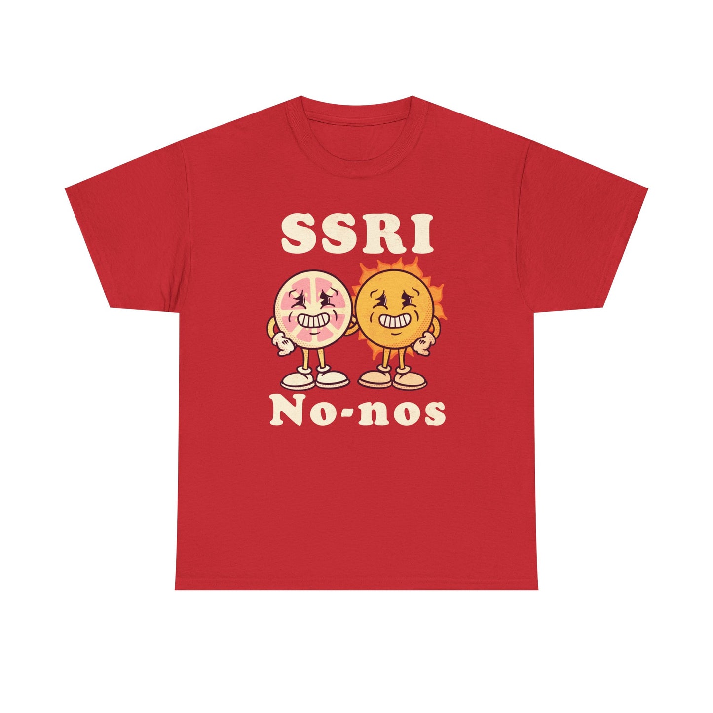 SSRI No-nos Unisex Heavy Cotton Tee