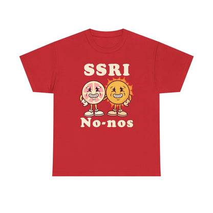 SSRI No-nos Unisex Heavy Cotton Tee