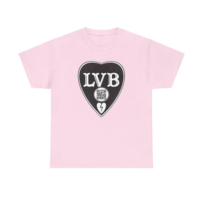 LVB Art Black & White Planchette Unisex Heavy Cotton Tee