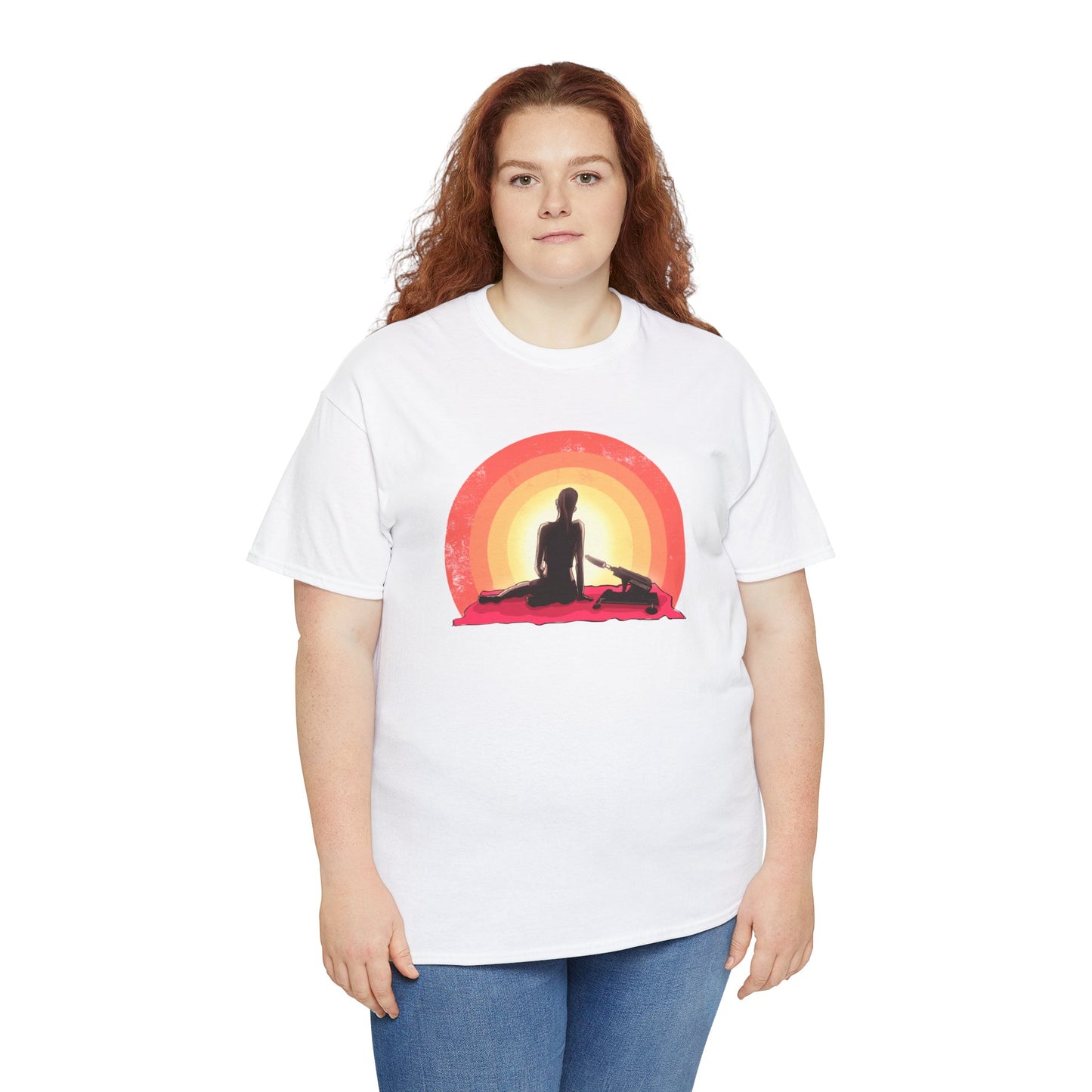 Sunset Unisex Heavy Cotton Tee