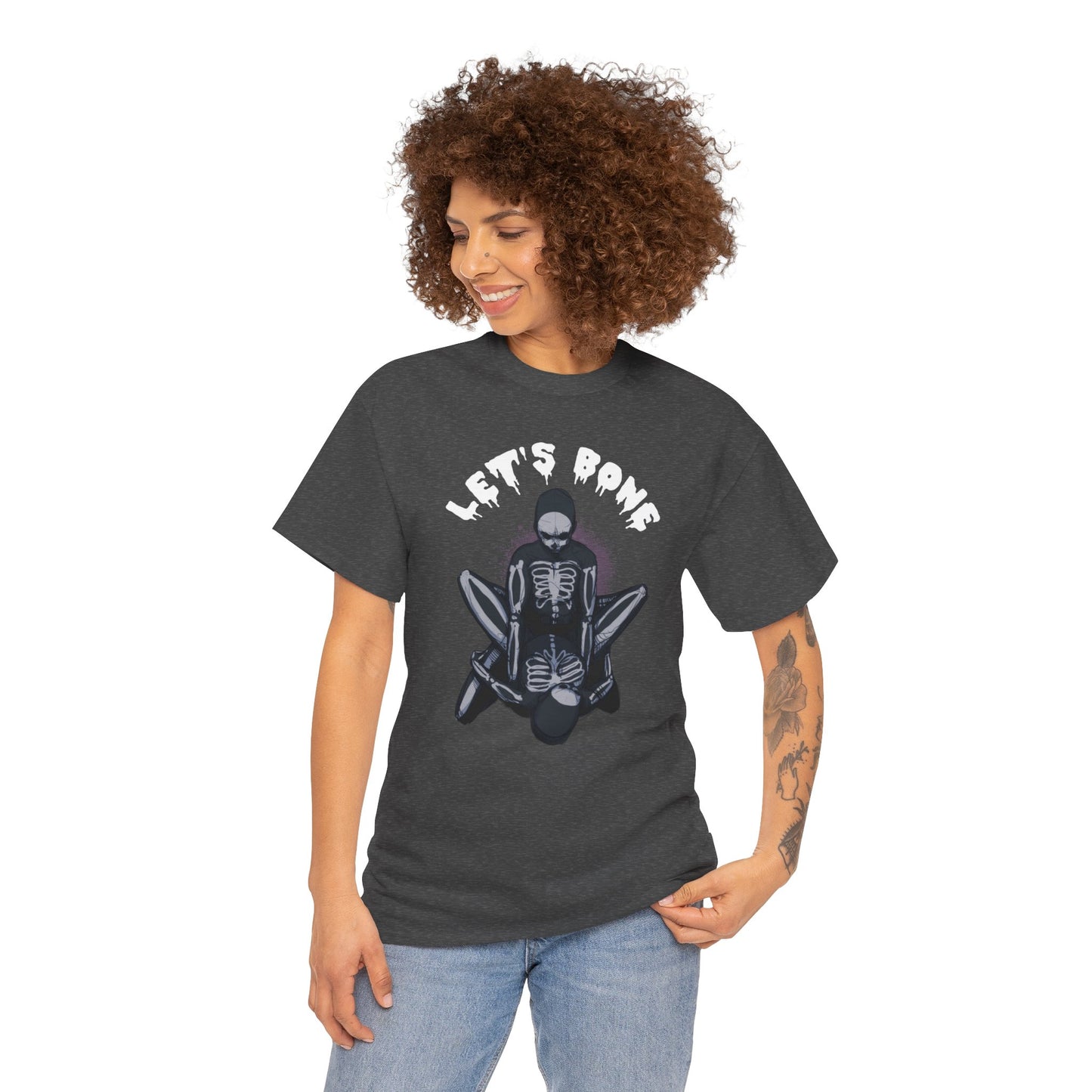 Let's Bone Unisex Heavy Cotton Tee