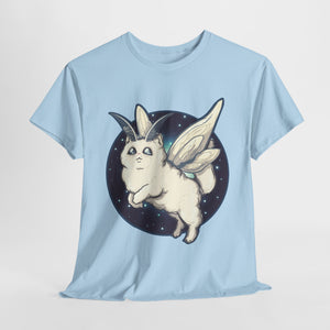 Moth Kitty Unisex Heavy Cotton Tee