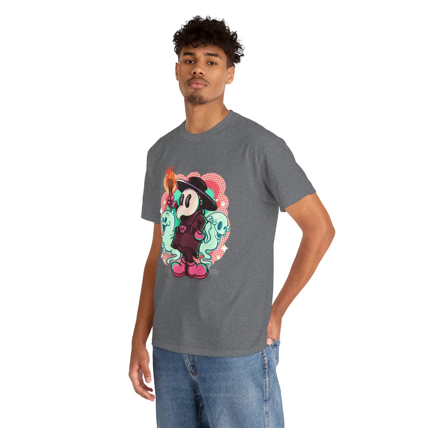 Rubber Hose Plague Doctor Unisex Heavy Cotton Tee