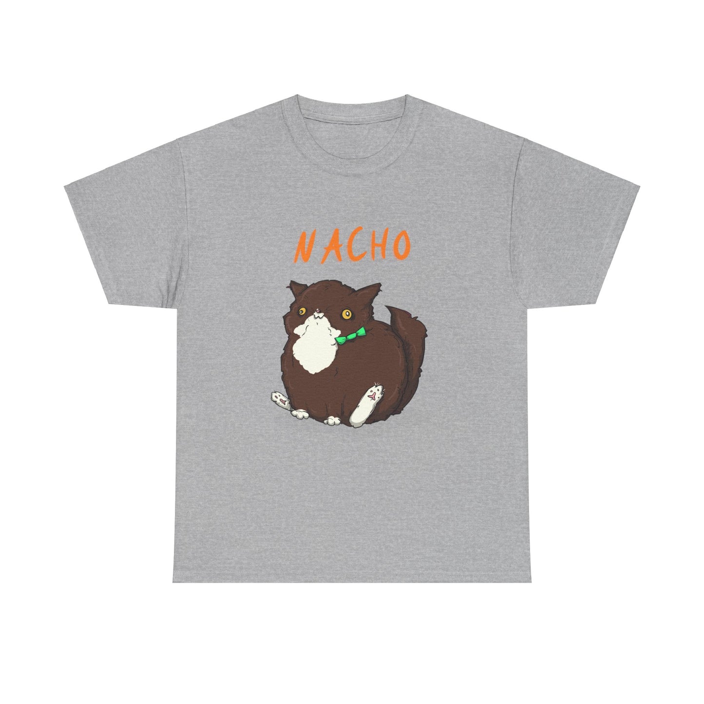 Nacho The Cat Unisex Heavy Cotton Tee