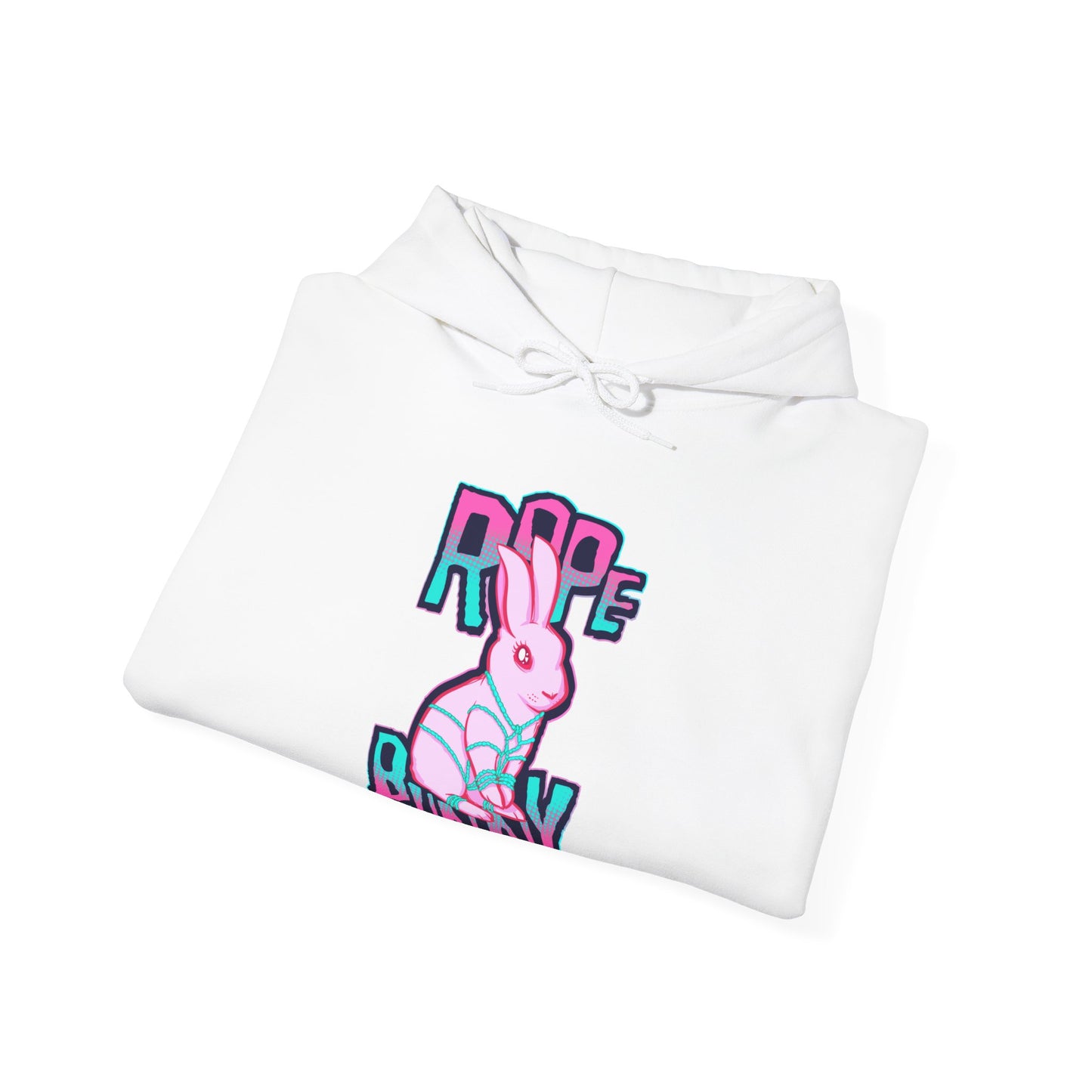 Rope Bunny Unisex Heavy Blend Hooded Sweatshirt