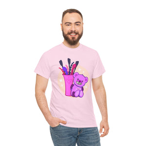 Valentines Bear Unisex Heavy Cotton Tee