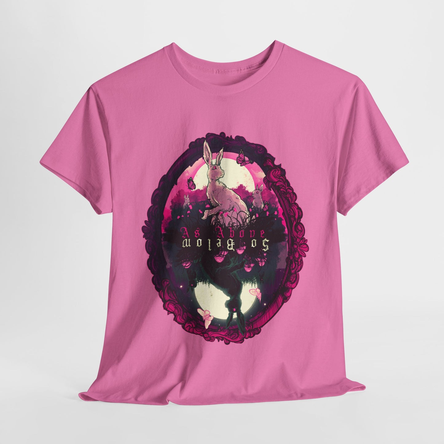 As Above So Below Spring Unisex Heavy Cotton Tee