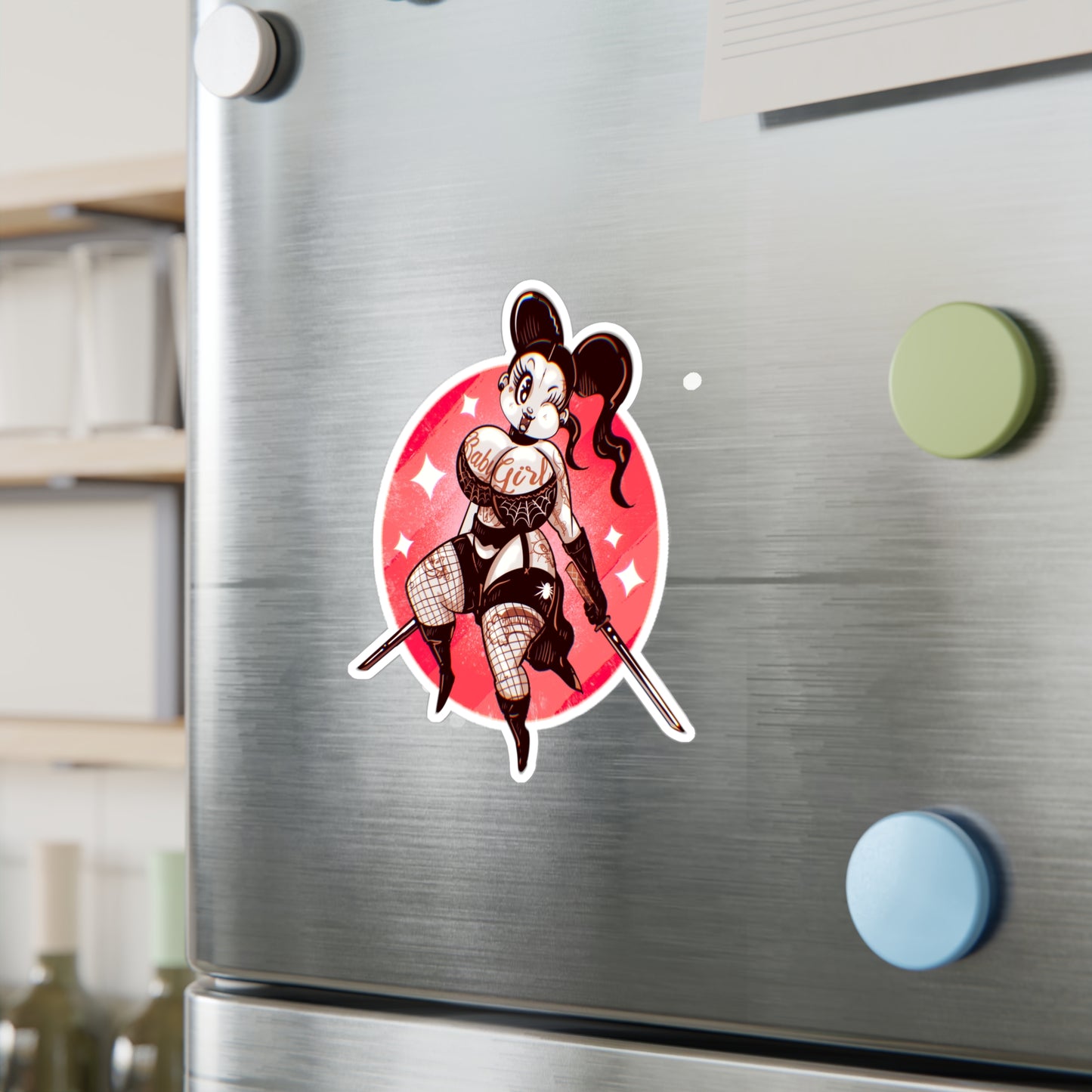 Baby Girl Kiss-Cut Vinyl Decal