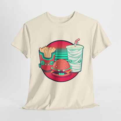 Spooky Fast Food Unisex Heavy Cotton Tee