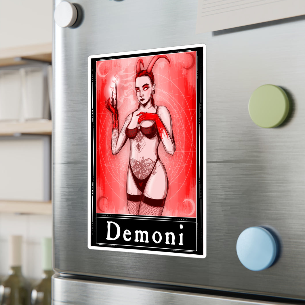 Demoni Tarot Kiss-Cut Vinyl Decal