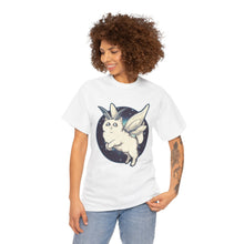 Moth Kitty Unisex Heavy Cotton Tee