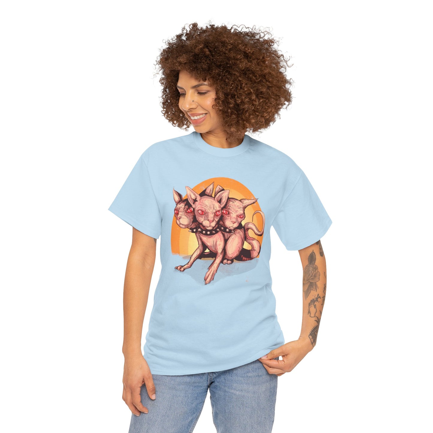 Purrberus Unisex Heavy Cotton Tee