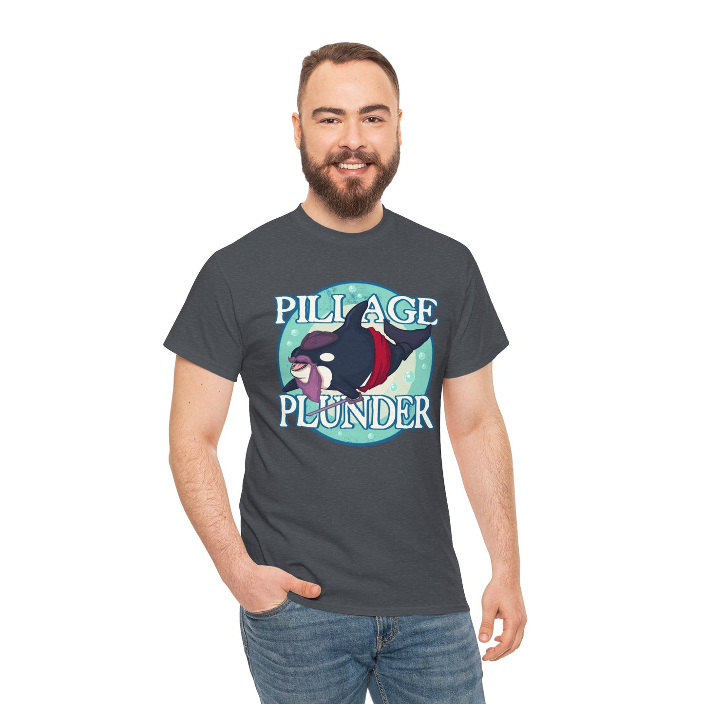Plunder & Pillage Unisex Heavy Cotton Tee