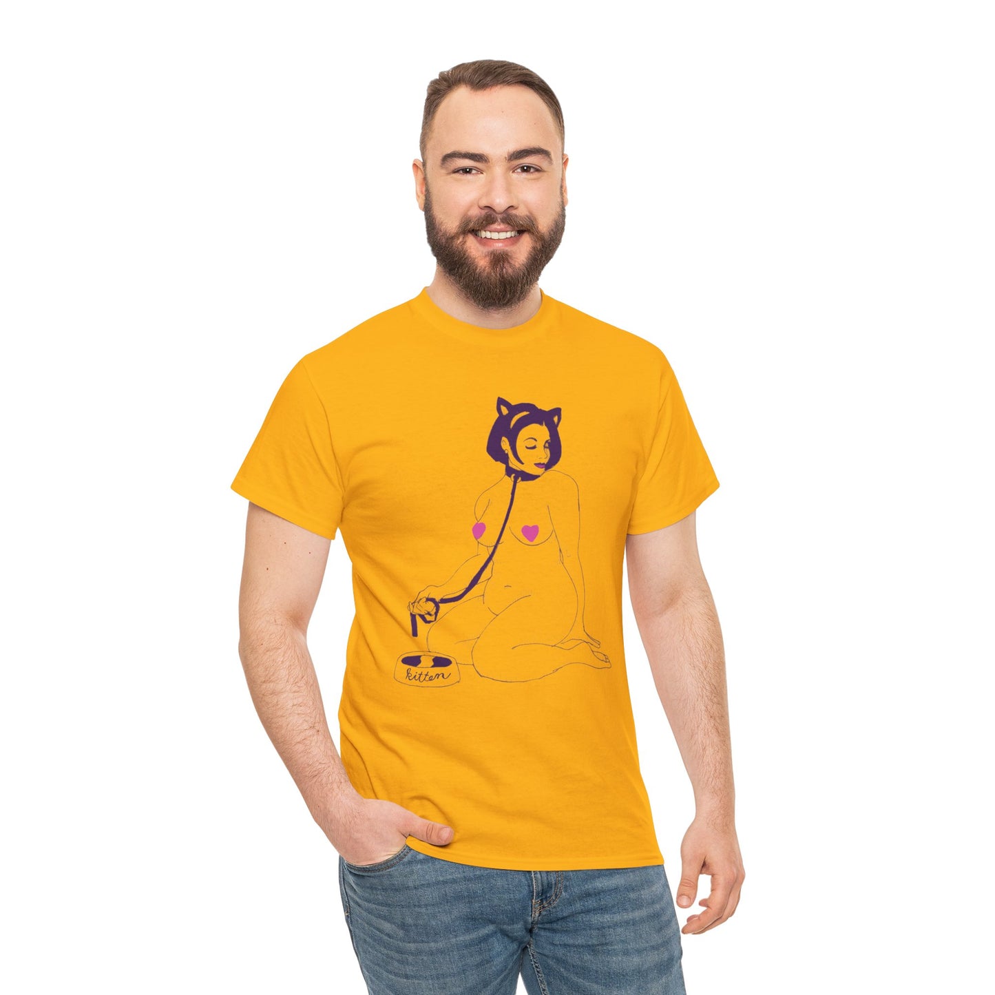 Kitten Unisex Heavy Cotton Tee